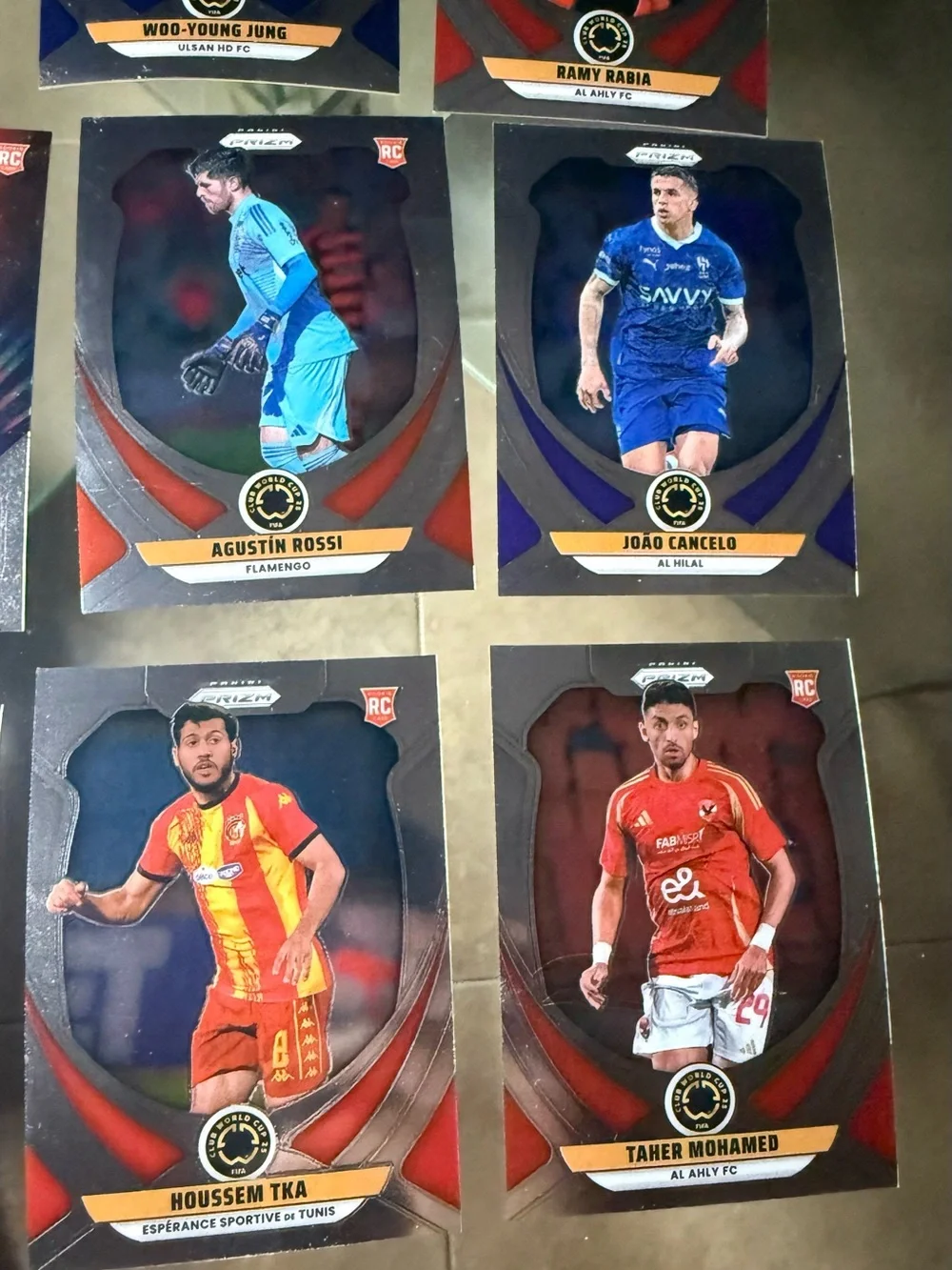 2025 Prizm FIFA Club World Cup 12 Card Lot Soccer Futbol Cards Prizmatic Al Hila - Picture 4 of 8